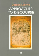 Approaches to discourse