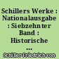 Schillers Werke : Nationalausgabe : Siebzehnter Band : Historische Schriften : Erster Teil