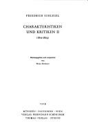 Charakteristiken und Kritiken : II : 1802-1829