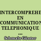 INTERCOMPREHENSION EN COMMUNICATION TELEPHONIQUE - UNE ETUDE CONVERSATIONNELLE DE CONVERSATIONS TELEPHONIQUES ALLEMANDES ET FRANCAISES