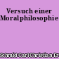 Versuch einer Moralphilosophie