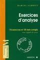 Exercices d'analyse : 176 exercices et 105 tests corrigés, avec rappels de cours