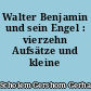 Walter Benjamin und sein Engel : vierzehn Aufsätze und kleine Beiträge