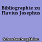 Bibliographie zu Flavius Josephus
