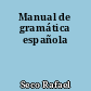 Manual de gramática española