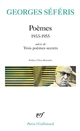 Poèmes : 1933-1955 : Trois poèmes secrets