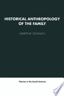 Historical anthropology of the family