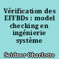Vérification des EFFBDs : model checking en ingénierie système