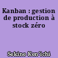 Kanban : gestion de production à stock zéro