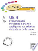 UE4, évaluation des méthodes d'analyses appliquées aux sciences de la vie et de la santé
