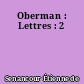 Oberman : Lettres : 2