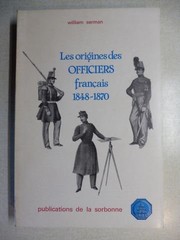 Les Origines des officiers français : 1848-1870