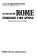 Rome, croissance d'une capitale : de l'urbs à la ville