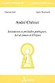 André Chénier : imitations et préludes poétiques, Art d'aimer et Élégies