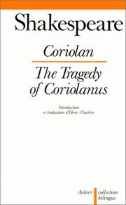 Coriolan : = The Tragedy of Coriolanus