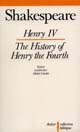 La première partie de l'histoire d'Henry IV : = [The history of Henry the fourth]