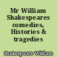 Mr William Shakespeares comedies, Histories & tragedies