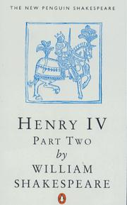 The second part of King Henry the fourth