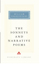 The sonnets and narrative poems
