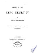 Works The Arden Shakespeare : [3] : The First part of King Henry IV