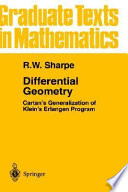 Differential geometry : Cartan's generalization of Klein's Erlangen program