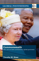 Commonwealth : Inter- and non-state contributions to global governance