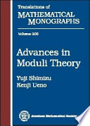 Advances in moduli theory