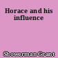 Horace and his influence
