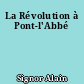 La Révolution à Pont-l'Abbé
