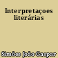 Interpretaçoes literárias