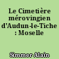 Le Cimetière mérovingien d'Audun-le-Tiche : Moselle