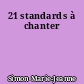 21 standards à chanter