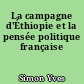 La campagne d'Éthiopie et la pensée politique française
