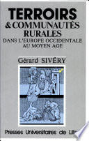 Terroirs et communautés rurales dans l'Europe occidentale au Moyen-âge