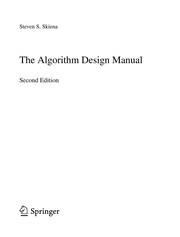 The algorithm design manual