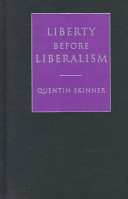 Liberty before liberalism