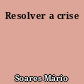 Resolver a crise