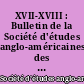 XVII-XVIII : Bulletin de la Société d'études anglo-américaines des XVIIe et XVIIIe siècles