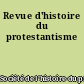 Revue d'histoire du protestantisme