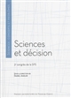 Sciences et décision : 3e congrès de la SPS