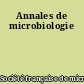 Annales de microbiologie