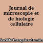 Journal de microscopie et de biologie cellulaire