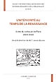 L'intériorité au temps de la Renaissance : actes du colloque de Paris 2003-2004