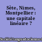 Sète, Nimes, Montpellier : une capitale linéaire ?