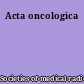 Acta oncologica