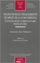 Injonctions et engagements en droit de la concurrence : étude de droit communautaire, français, grec