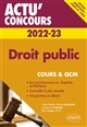 Droit public 2022-2023 : cours et QCM