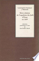 Brève relation de l'expulsion des Juifs d'Oran en 1669