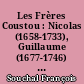 Les Frères Coustou : Nicolas (1658-1733), Guillaume (1677-1746) et l'évolution de la sculpture française du Dôme des Invalides aux Chevaux de Marly