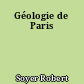 Géologie de Paris